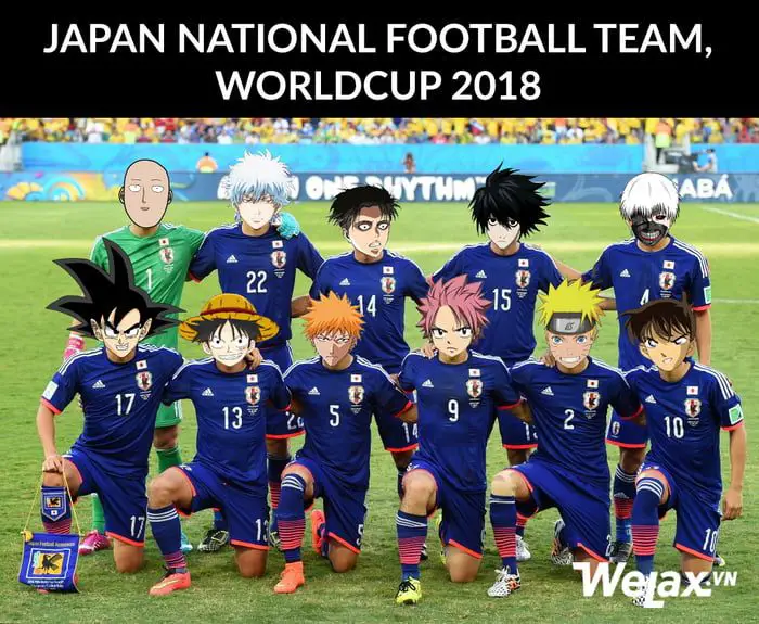 Momen menegangkan dalam pertandingan sepak bola anime Gambar adegan pertandingan sepak bola anime