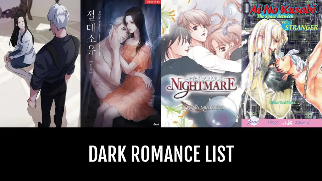 Latar Belakang Anime Dark Romance Pemandangan dalam anime dark romance