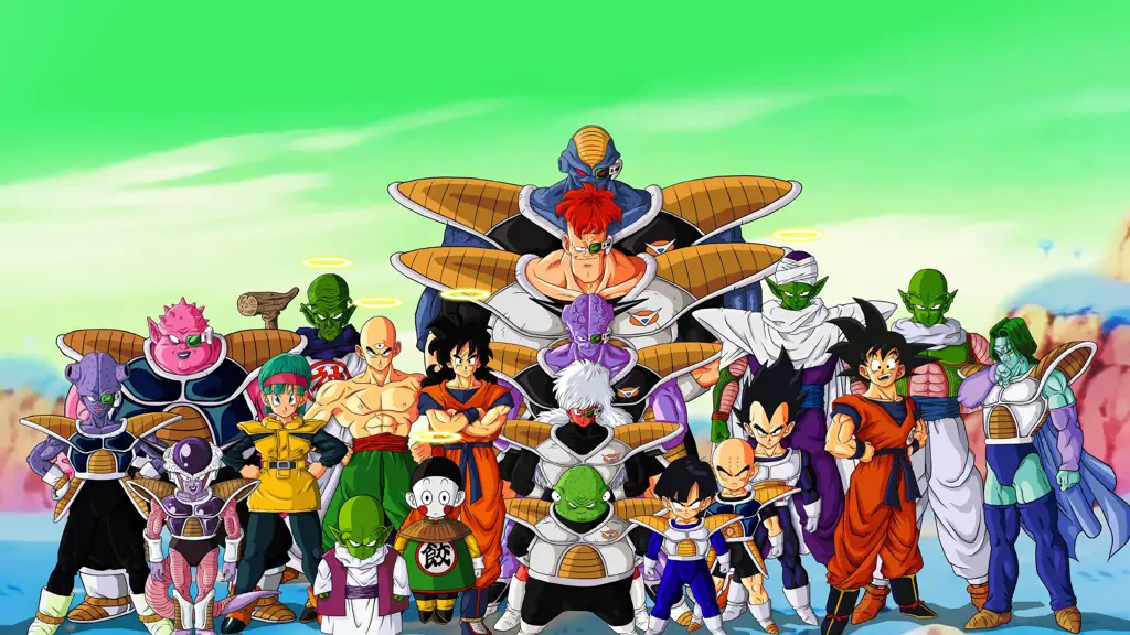 Karakter Ikonik Dragon Ball Para karakter utama dalam Dragon Ball Z