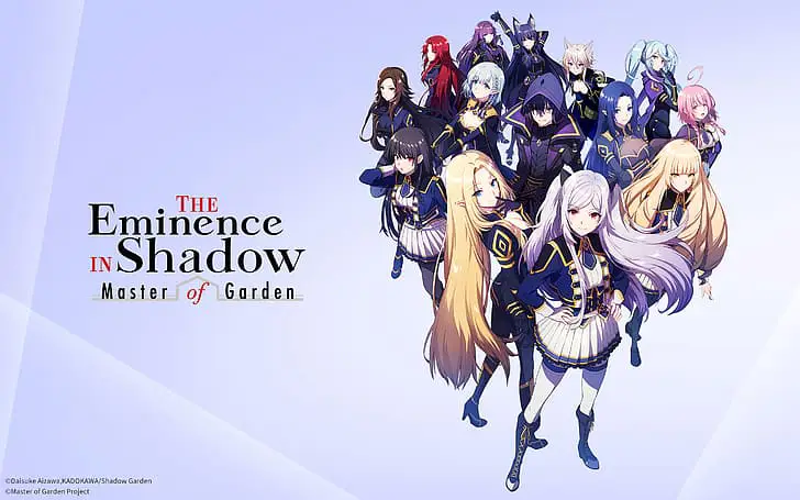 Karakter-karakter pendukung yang menarik Potret para karakter pendukung dalam Shadow Garden
