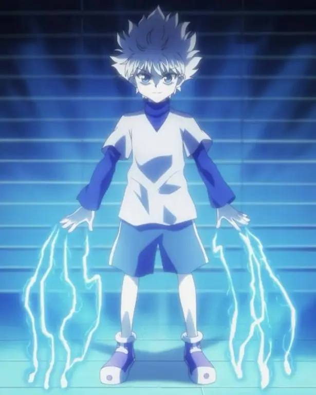 Persahabatan Gon dan Killua yang kuat Gambar Killua Zoldyck dari anime Hunter x Hunter