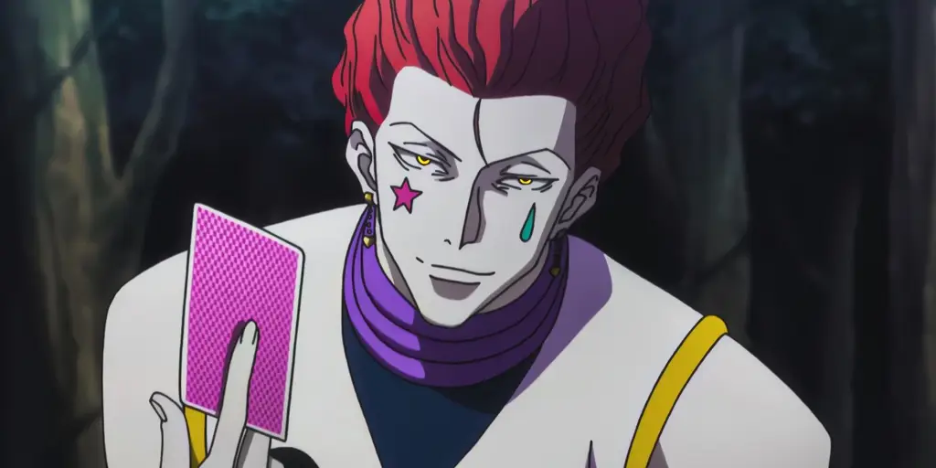 Misteri di balik karakter Hisoka yang penuh teka-teki Gambar Hisoka dari anime Hunter x Hunter