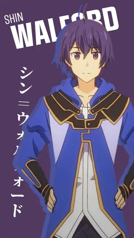 Karakter Utama Shin dalam Anime Kenja no Mago Karakter Shin dari Anime Kenja no Mago