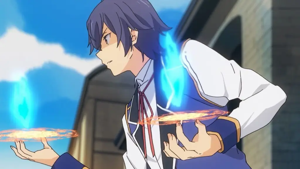 Kekuatan Sihir Shin yang Menakjubkan Adegan Sihir di Anime Kenja no Mago